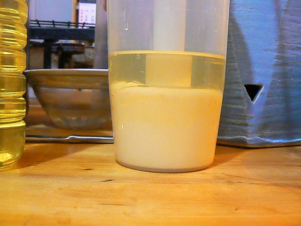 Making mayonnaise