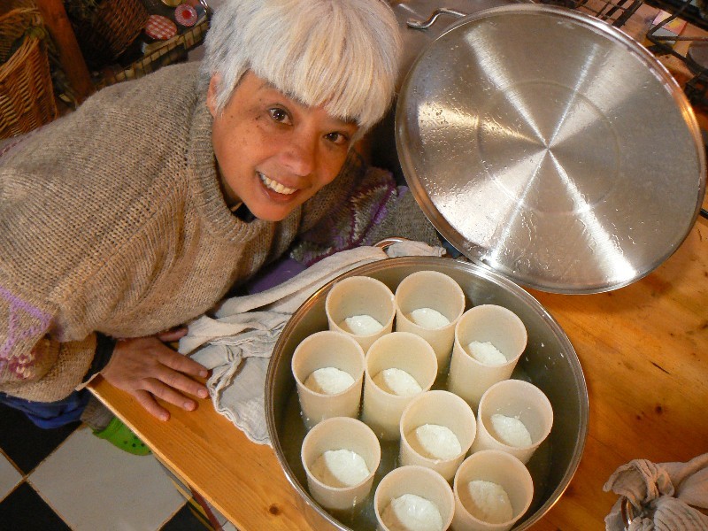 Fresh cheese making