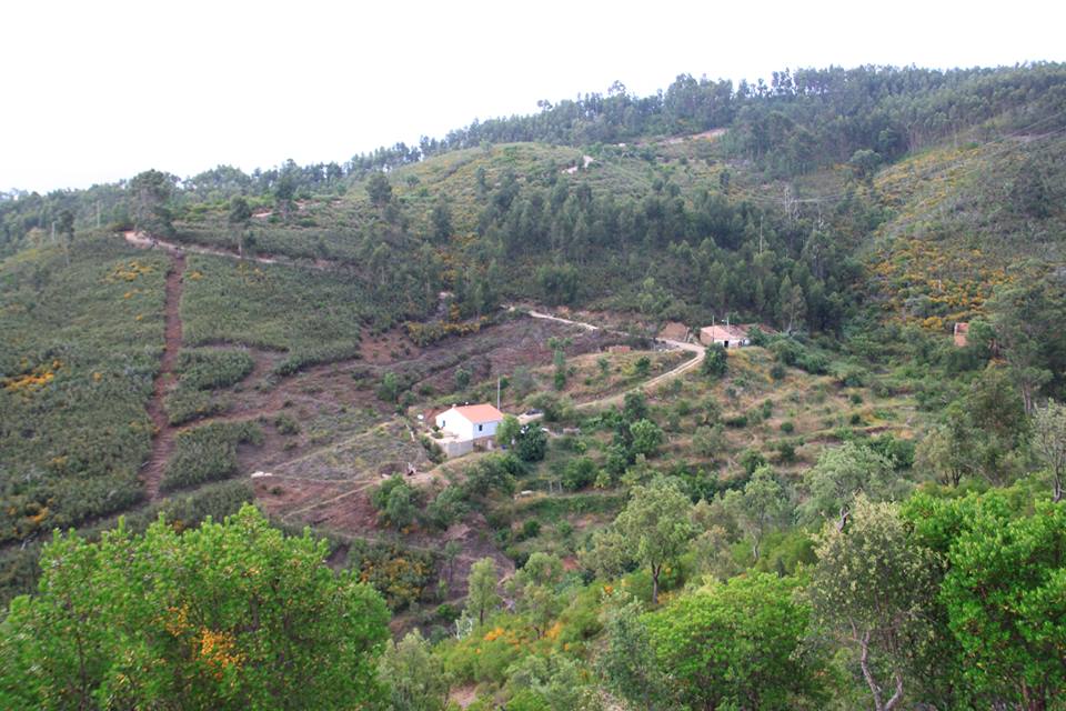 Terra do Milho land viewed from a distance